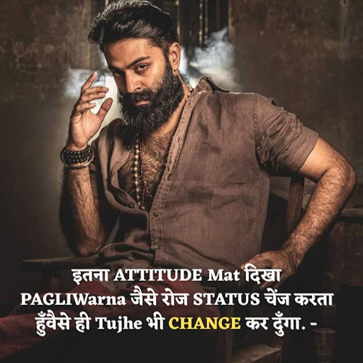 boys attitude shayari