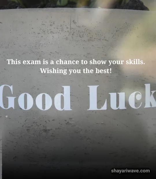 Good Luck Wishes for Exams