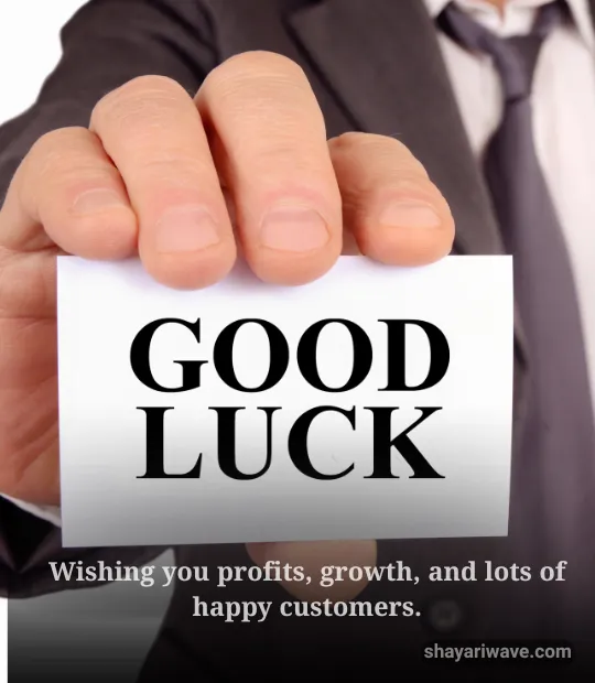 Good Luck Wishes for Starting a Business