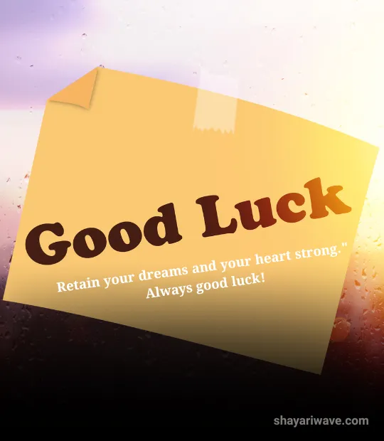 Best Good Luck Quotes