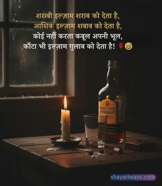 Alcohol Shayari