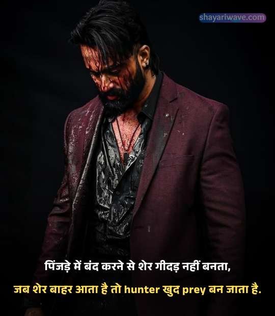 royal killer shayari 