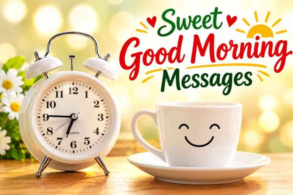 Best Good Morning Messages Quotes to Make Someone’s Morning Special 1 Sweet Good Morning Messages