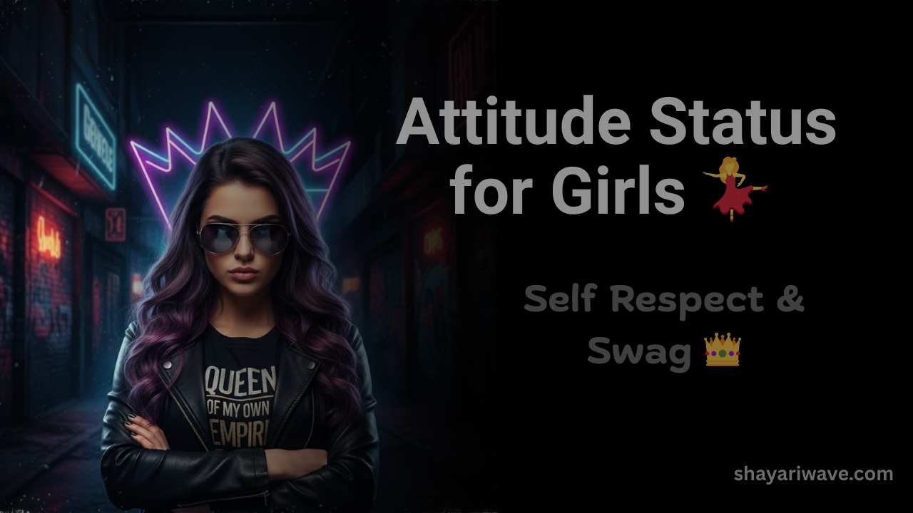 Attitude Status for Girls :