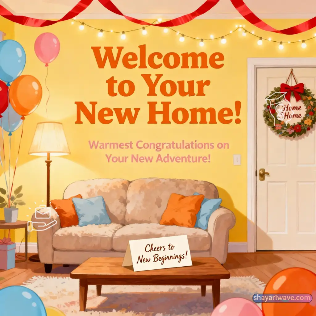 Housewarming Congratulations