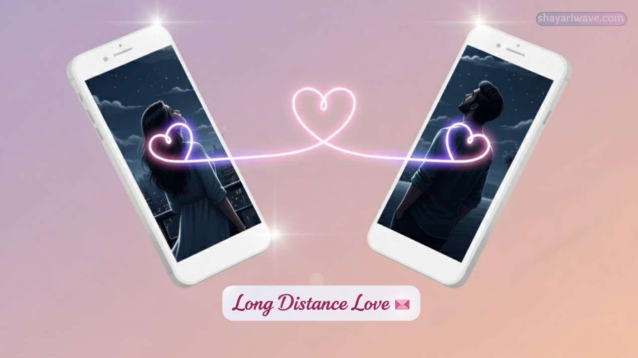 Long Distance Love Shayari in Hindi