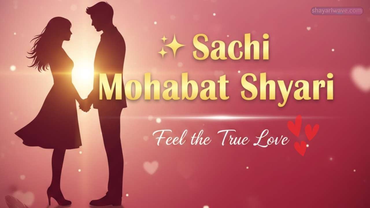Sachi Mohabbat Shayari
