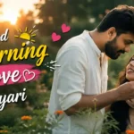 good morning love shayari
