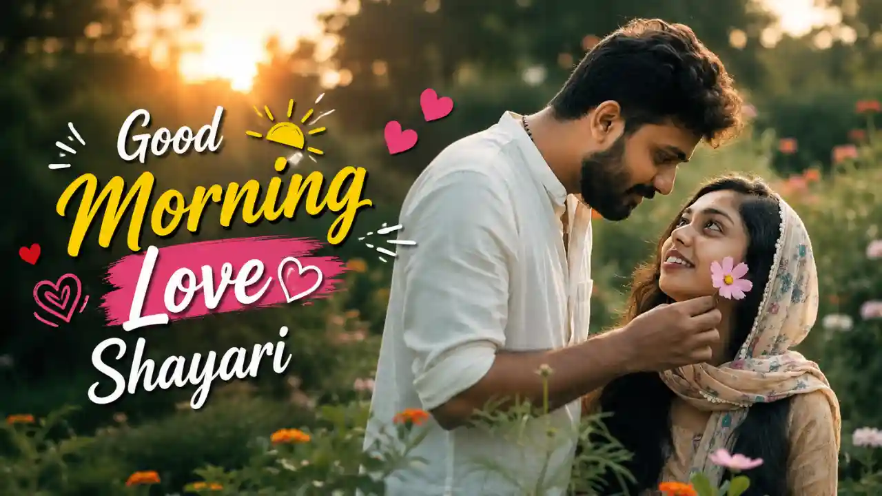 good morning love shayari